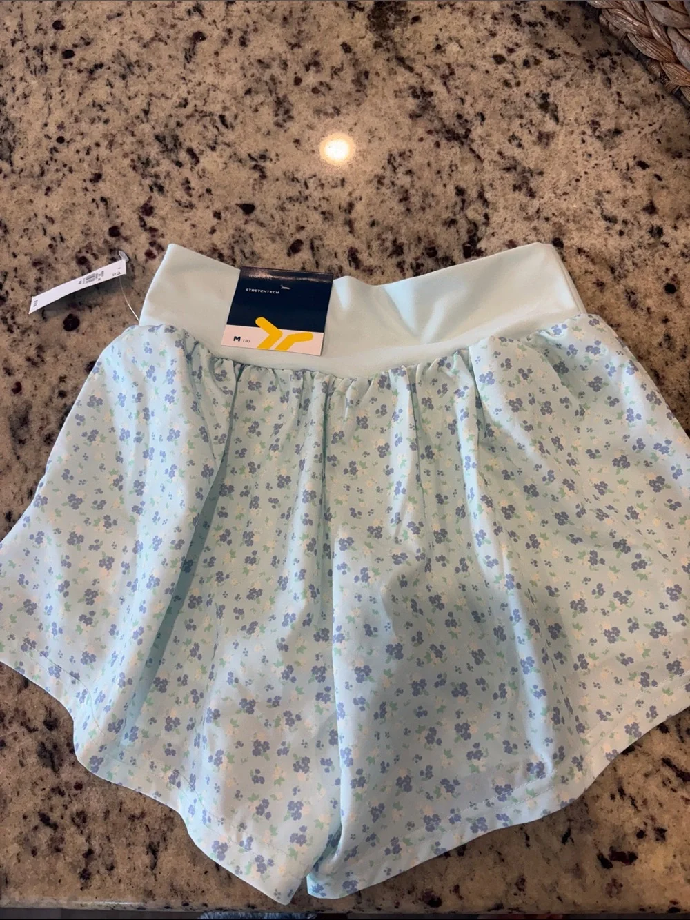 Old Navy Light Blue Floral Girls' Shorts
